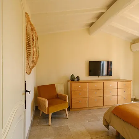 Des Cigales Vue Avec Piscine/proche 빌라 그리모